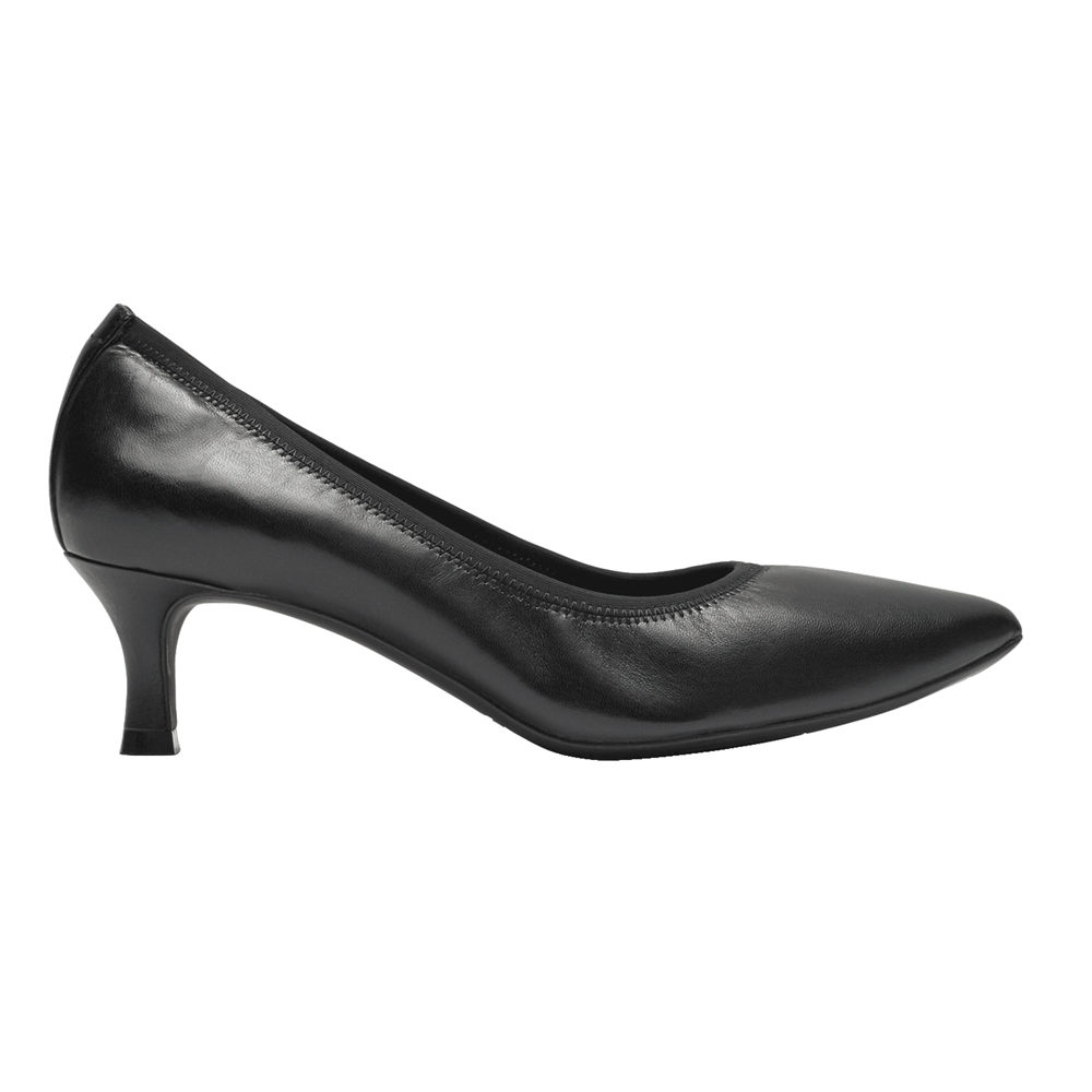 Rockport Womens Heels Black - Total Motion Kaiya - UK 149-JFYTBR